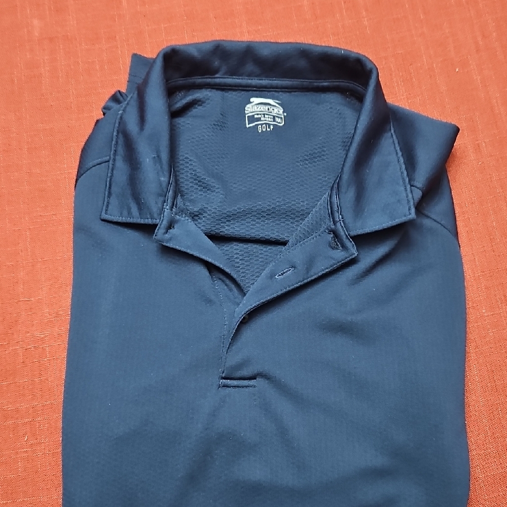 Slazenger Men's Dark Blue Polo Shirt